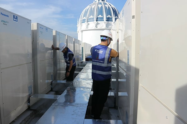 Kiểm tra bảo dưỡng điều hoa trung tâm định kỳ