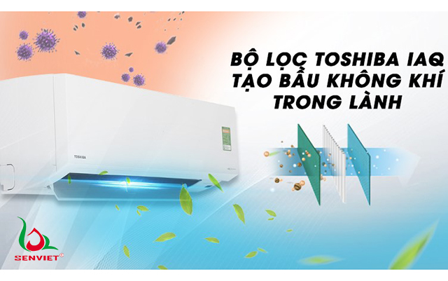 bộ lọc IAQ điều hòa Toshiba inverter
