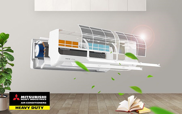 bộ lọc khử tác nhân dị ứng điều hòa mitsubishi