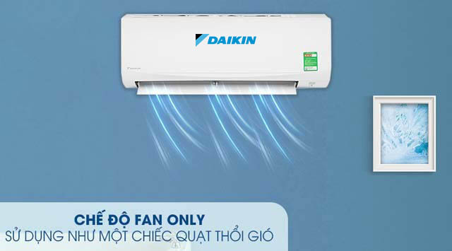 chế độ quạt của điều hòa