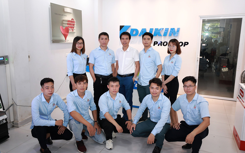 Sen VIệt hiện đang sở hữu showroom proshop hàng đầu của Daikin và Panasonic