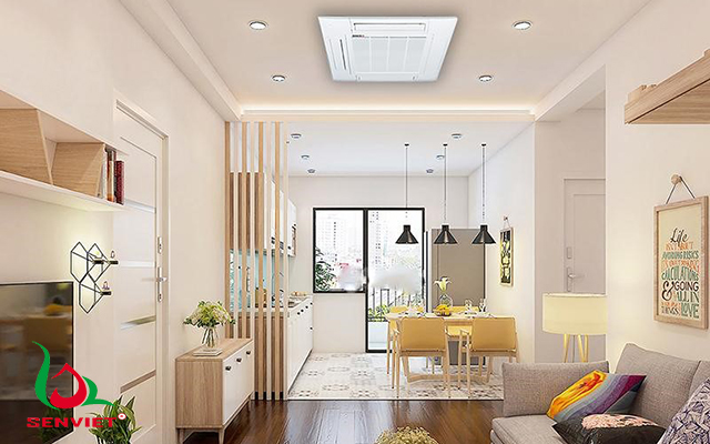 điều hòa âm trần cassette Mitsubishi