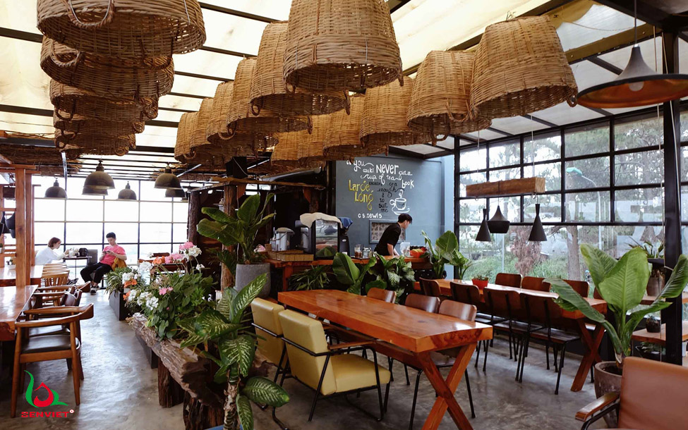 điều hòa cho không gian quán cafe