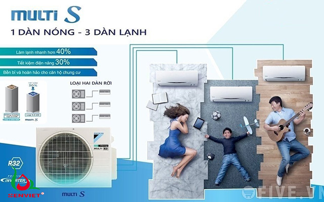 điều hòa Daikin multi S