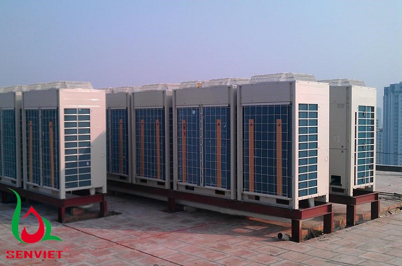 Dòng điều hòa VRV cho trung tâm thương mại.