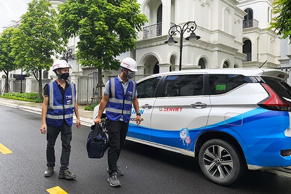 kỹ sư bảo dưỡng hệ thống điều hòa trung tâm