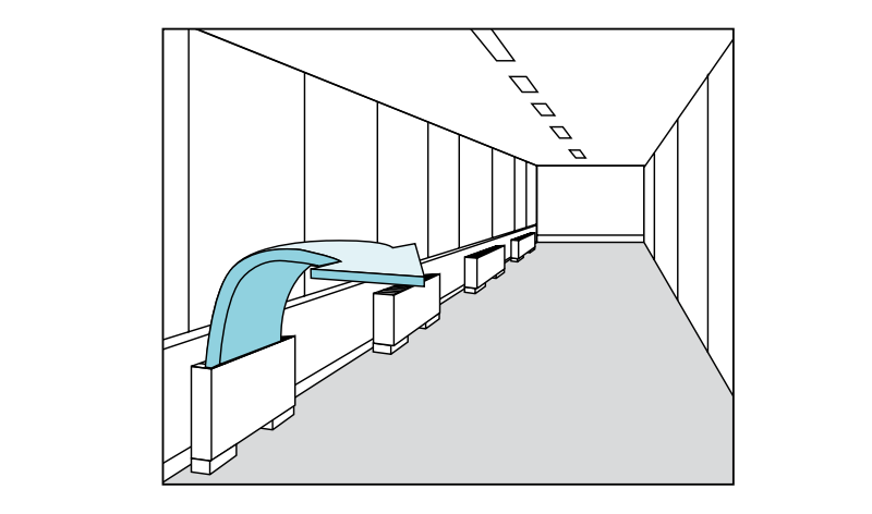 Tản gió đều khắp phòng