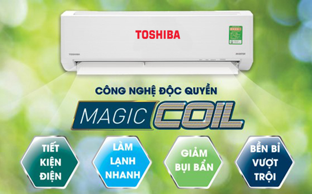 điều hòa Toshiba inverter tiết kiệm điện